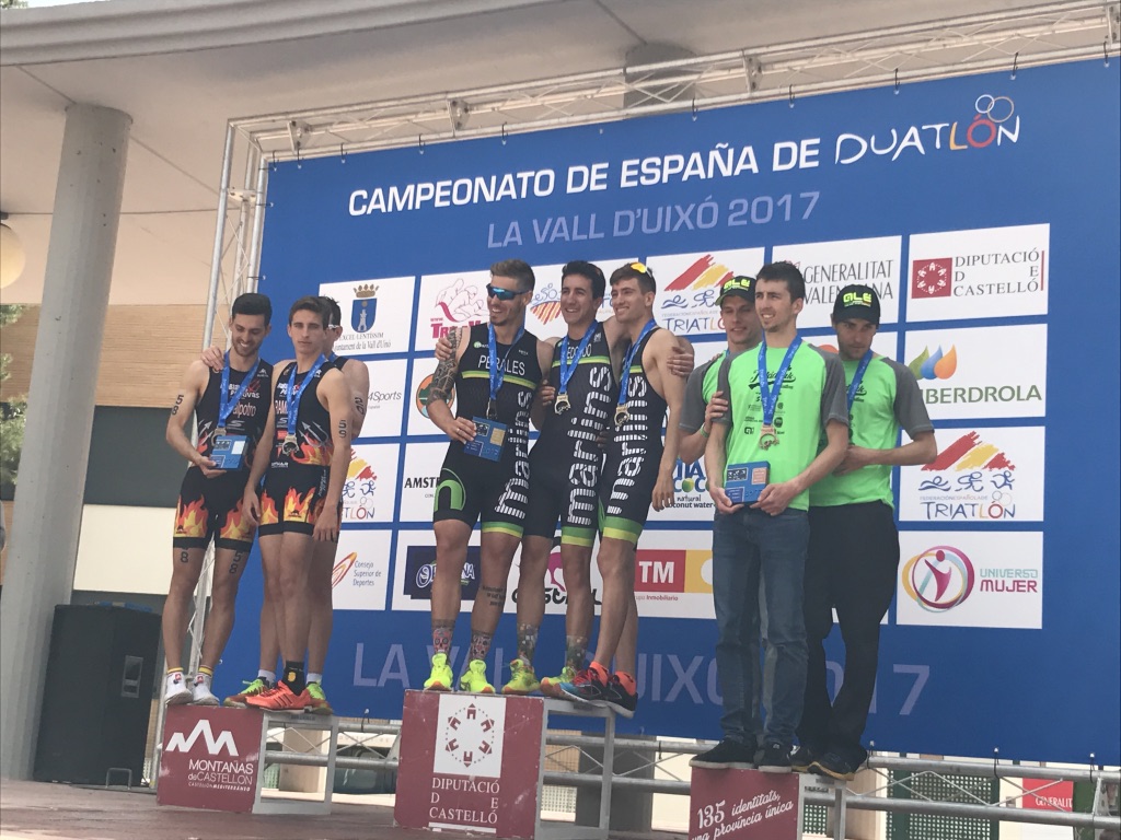 Marcos Yániz, subcampeón de España de duatlón